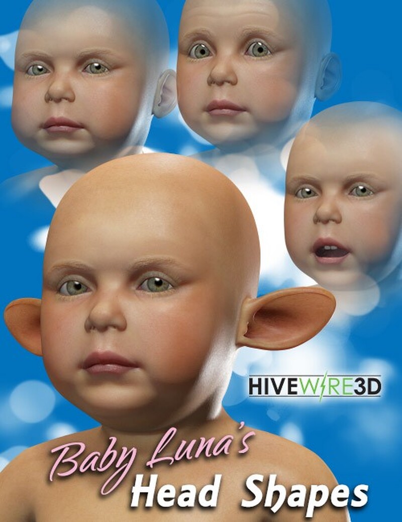 Baby Luna's Head Shapes by N/A