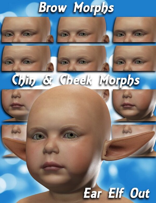 Baby Luna's Head Shapes by N/A