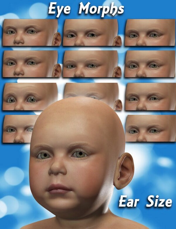 Baby Luna's Head Shapes by N/A