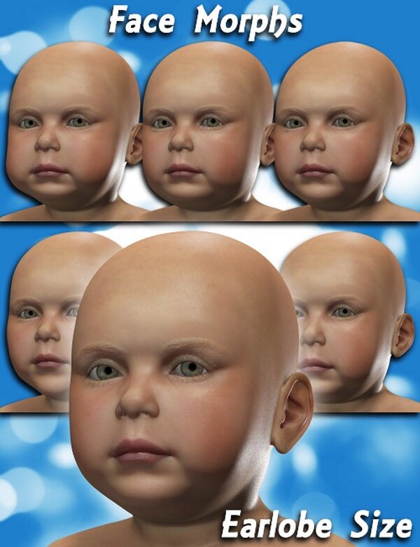 Baby Luna's Head Shapes by N/A