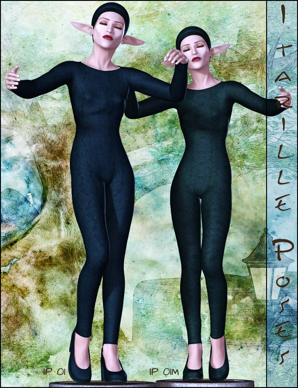 Itarille Poses for Dawn by N/A