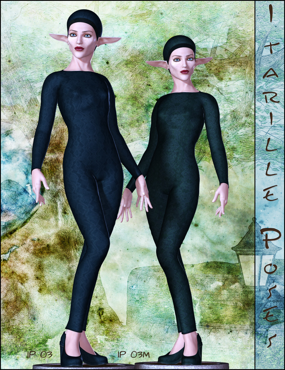 Itarille Poses for Dawn by N/A