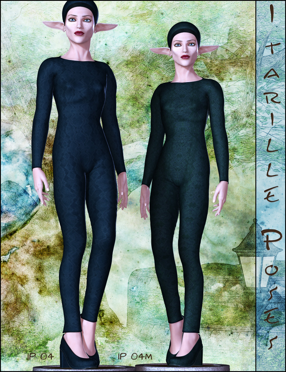 Itarille Poses for Dawn by N/A