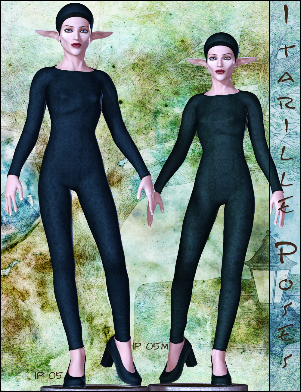 Itarille Poses for Dawn by N/A