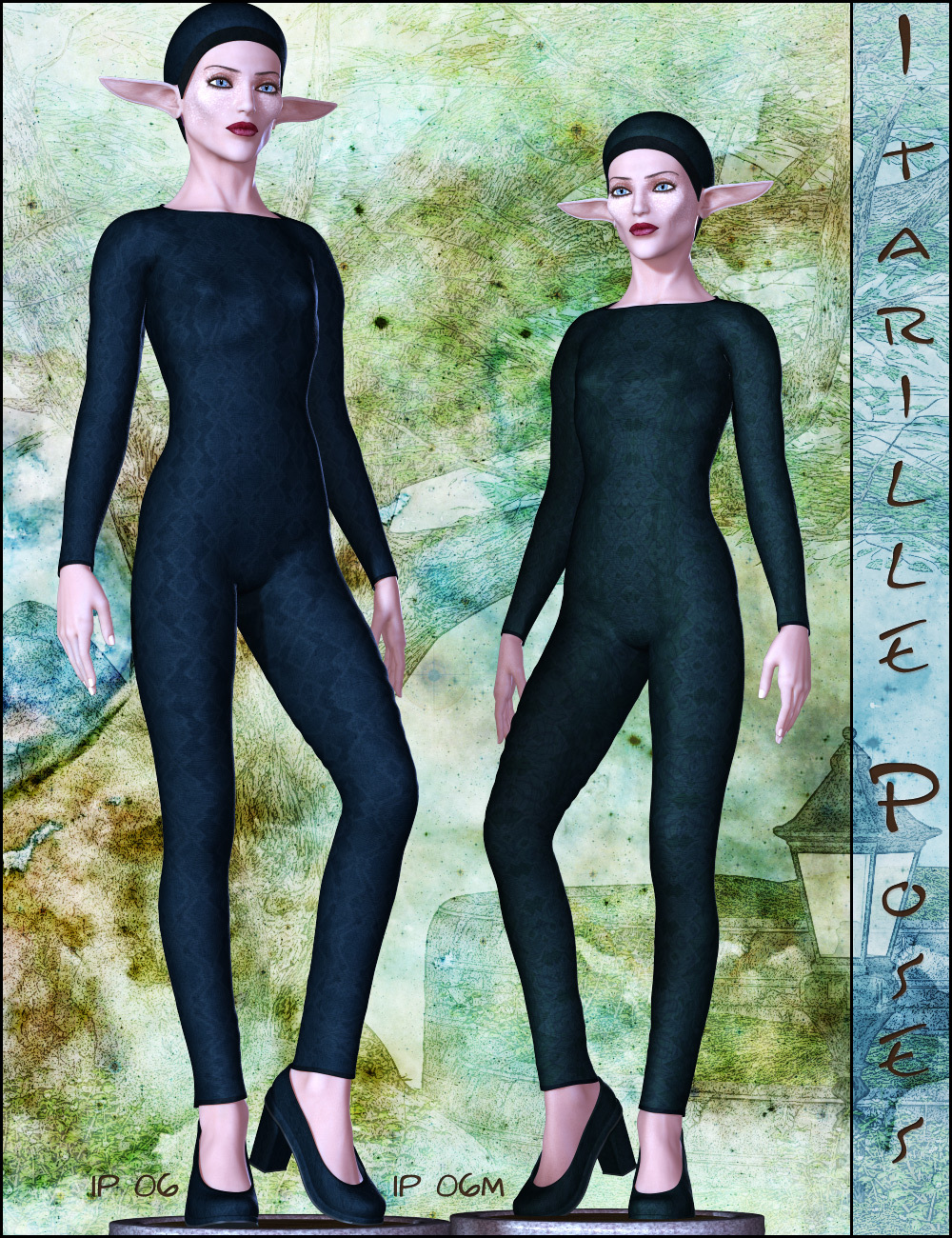 Itarille Poses for Dawn by N/A