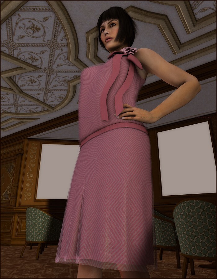 Nostalgia - 1920s Flapper Dress for Dawn by N/A
