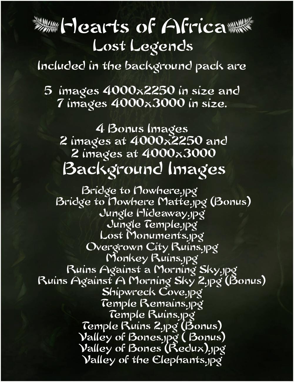 Hearts of Africa - Lost Legends by N/A
