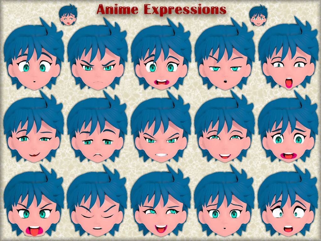 Universal Anime Head by N/A