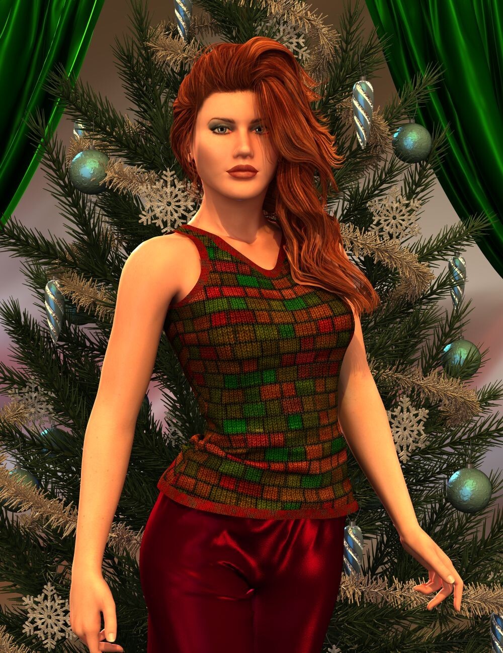 Holidays for Dynamic Sweater Vest by N/A