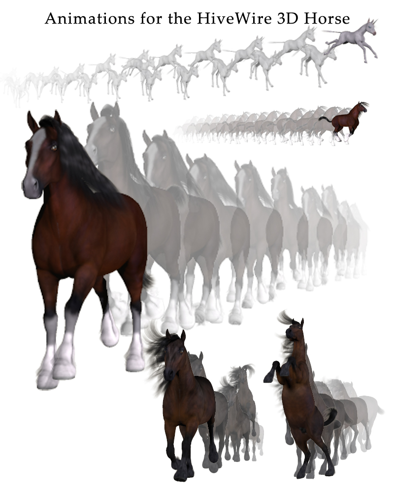 Animations for the HiveWire Horse by N/A