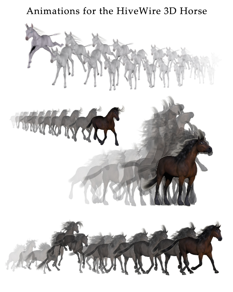 Animations for the HiveWire Horse by N/A