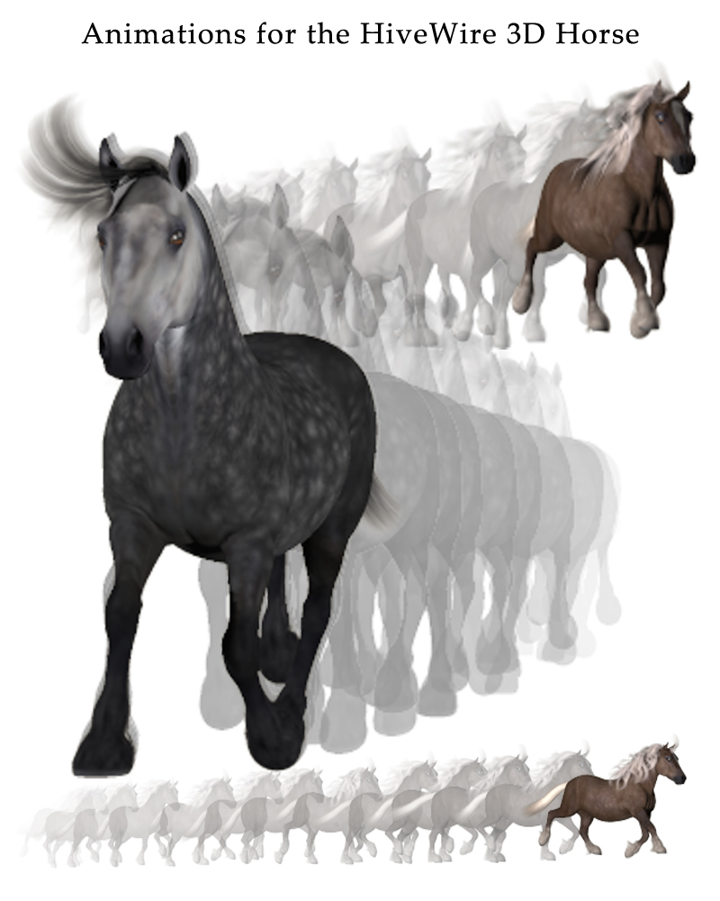 Animations for the HiveWire Horse by N/A