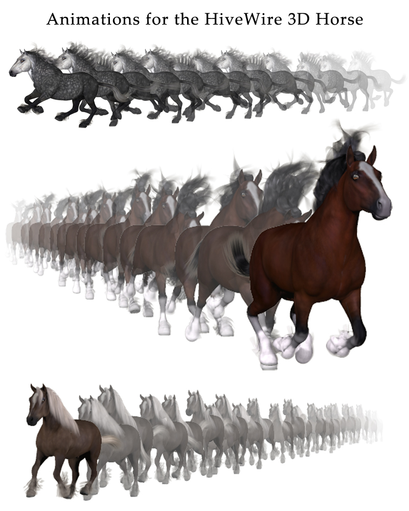 Animations for the HiveWire Horse by N/A