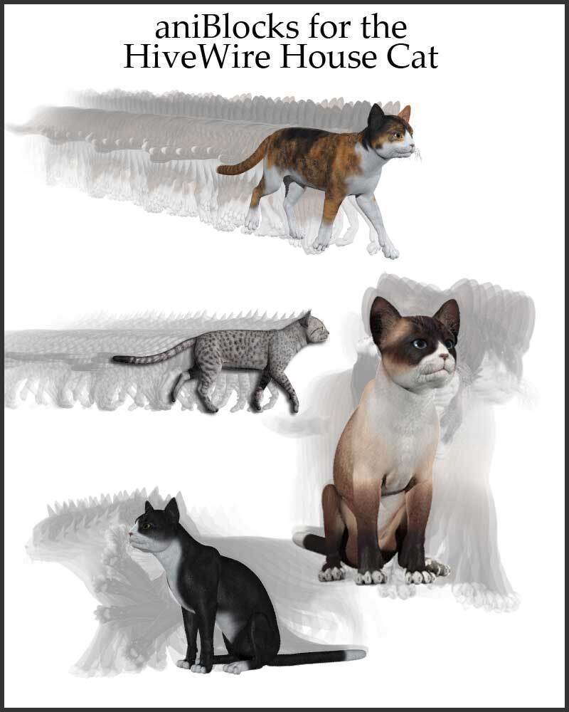 aniBlocks for the HiveWire House Cat by N/A