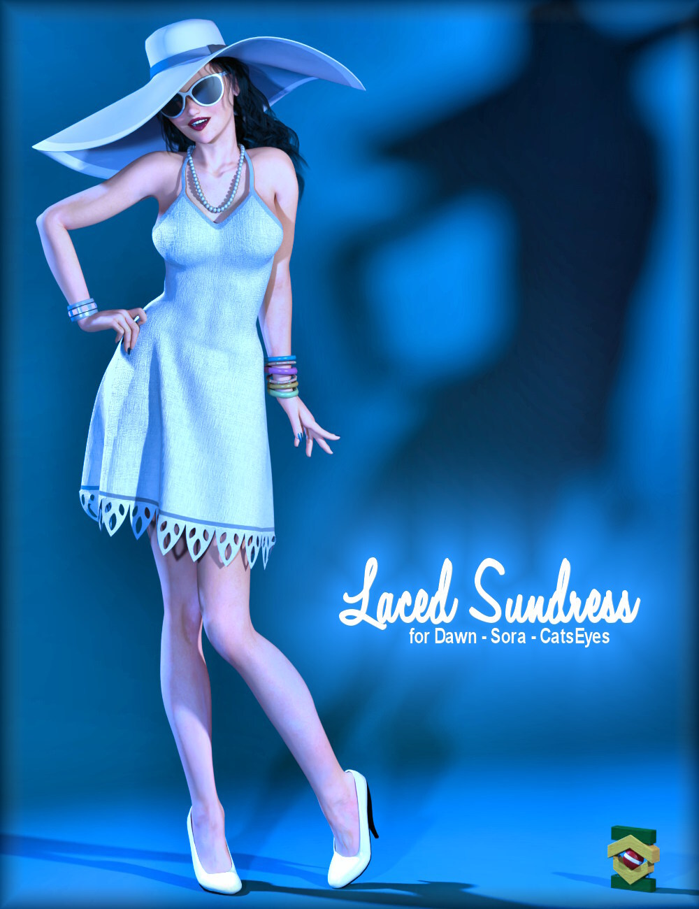 Laced Sundress for Dawn by N/A