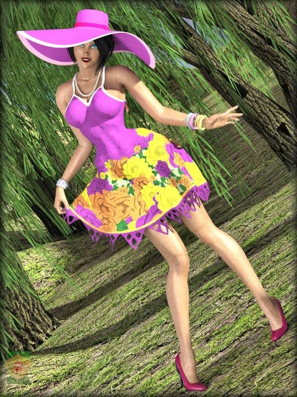 Laced Sundress for Dawn by N/A