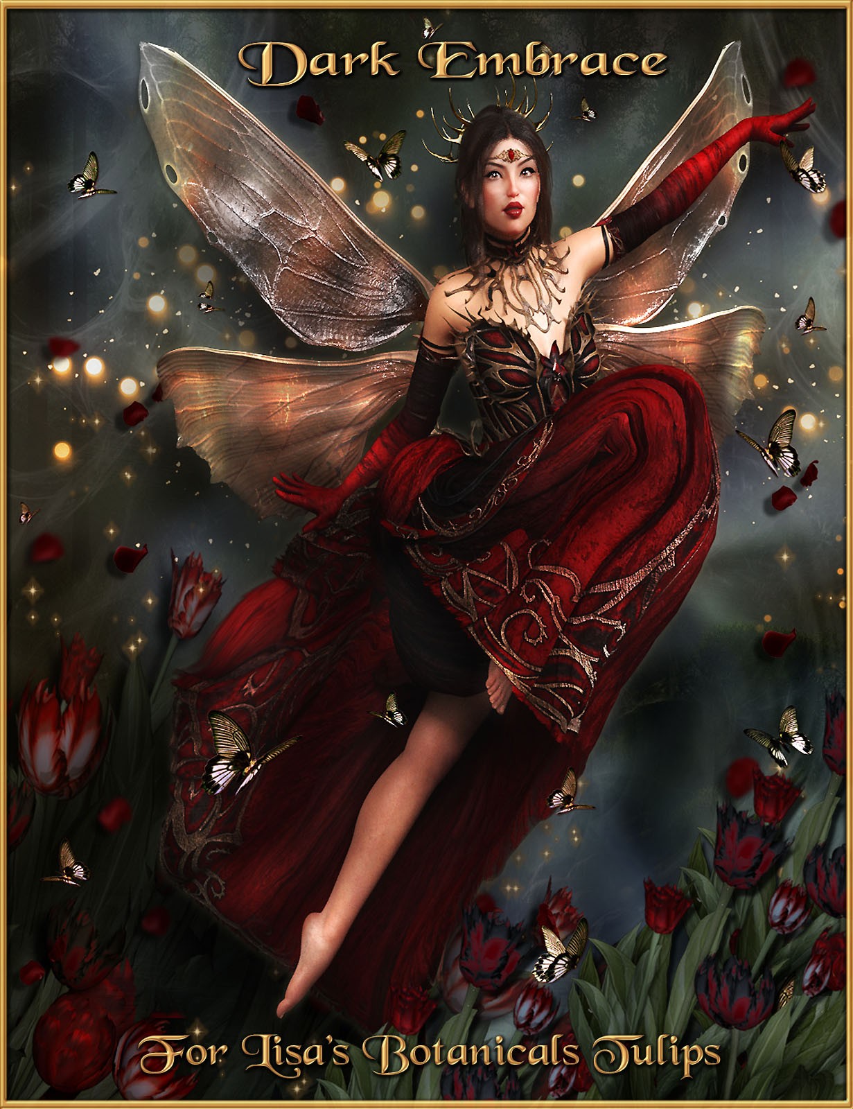 Dark Embrace for Lisa's Botanicals Tulips by N/A