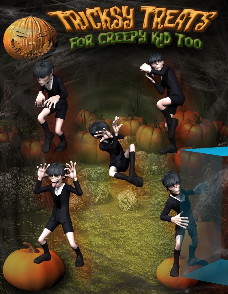 Tricksy Treats for Creepy Kid  Too by N/A