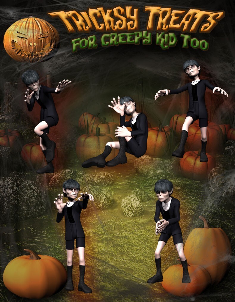 Tricksy Treats for Creepy Kid  Too by N/A