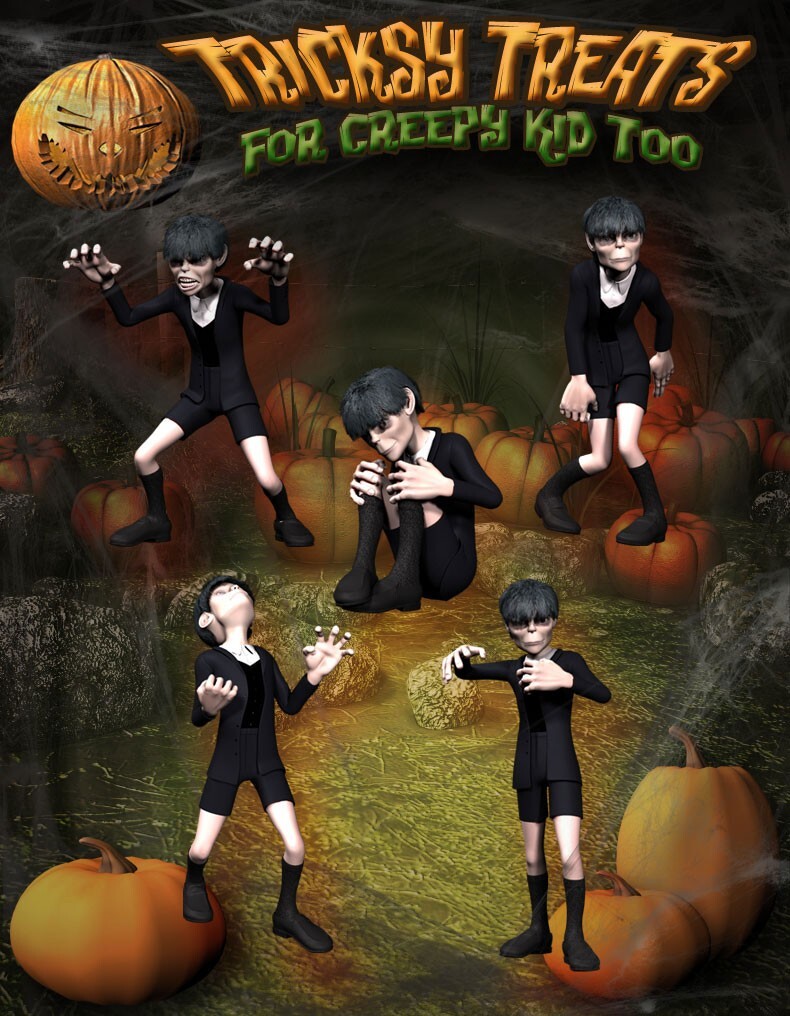 Tricksy Treats for Creepy Kid  Too by N/A