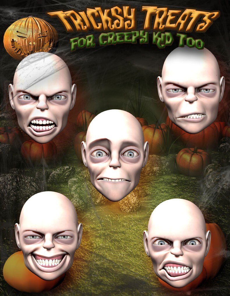 Tricksy Treats for Creepy Kid  Too by N/A