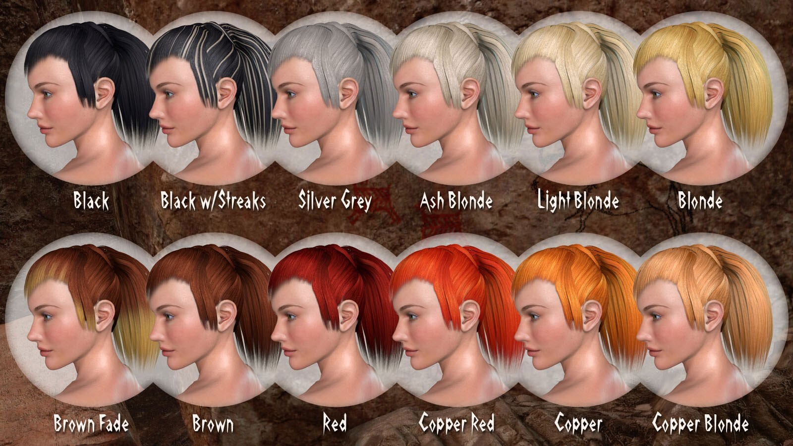 Primitive Textures for Savage Hair by N/A
