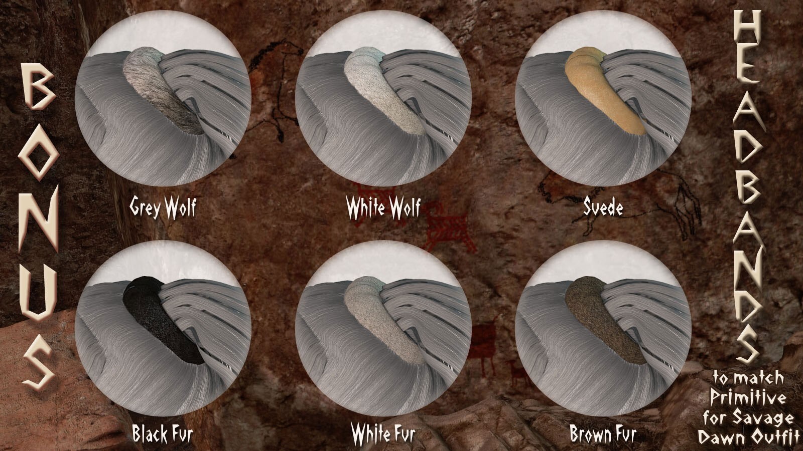Primitive Textures for Savage Hair by N/A
