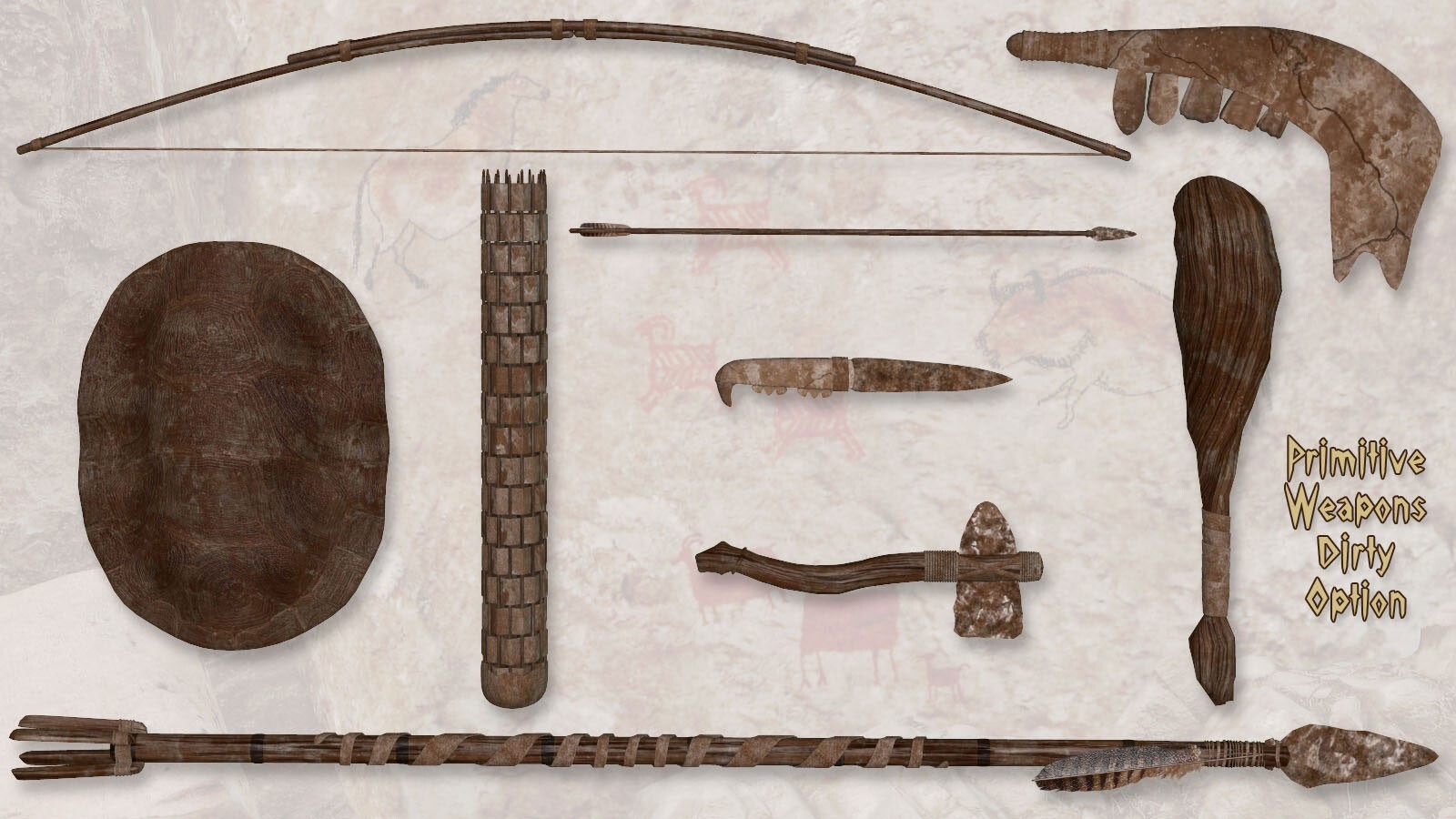 Primitive Textures for Savage Weapons by N/A
