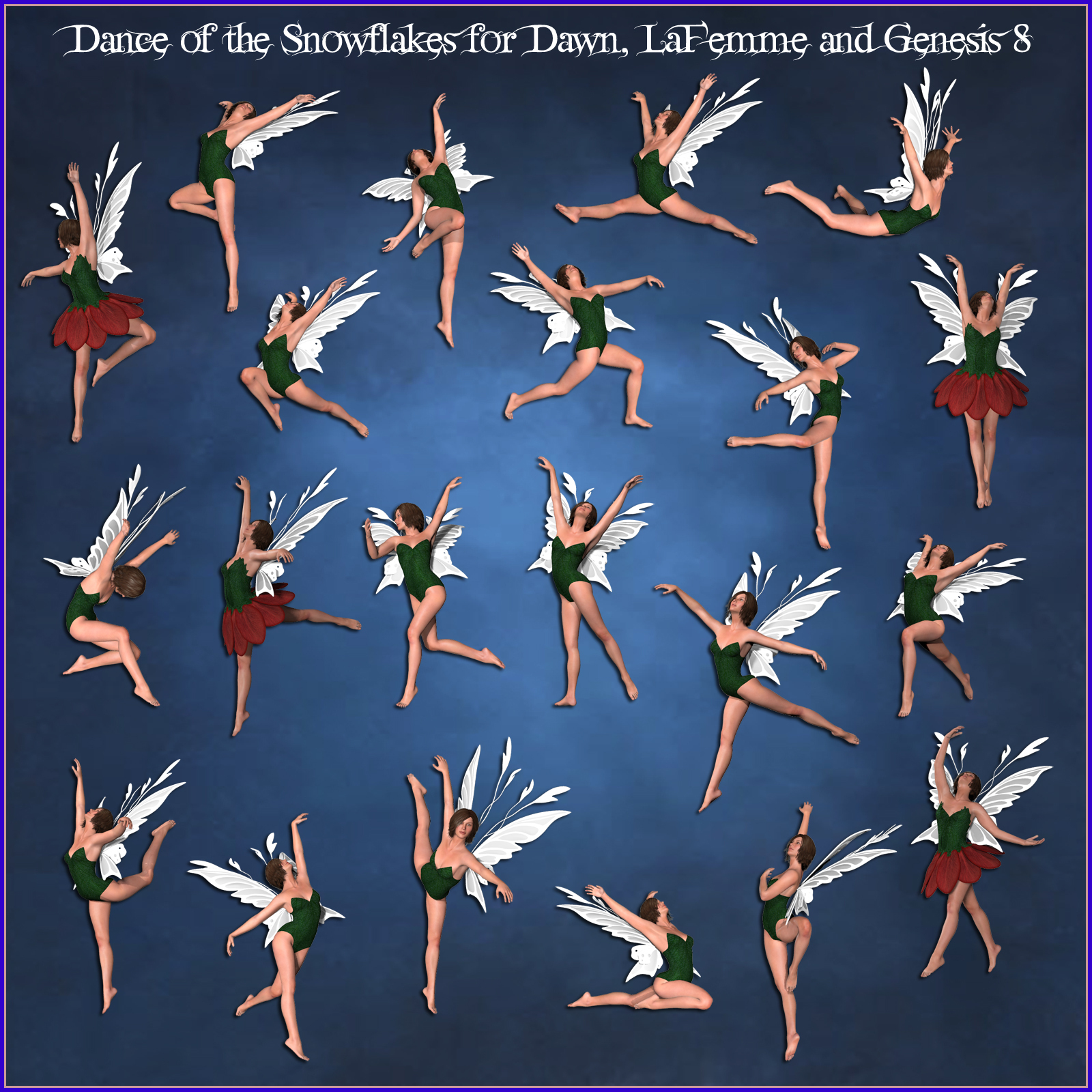 Dance of the Snowflake Fairies by N/A