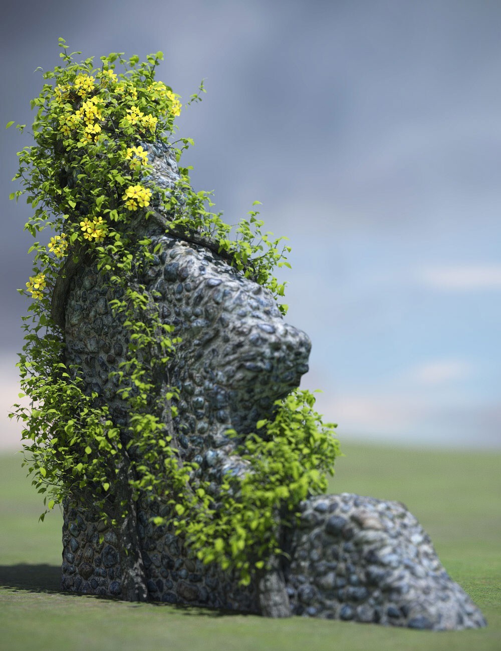 Southern Ruins III by N/A