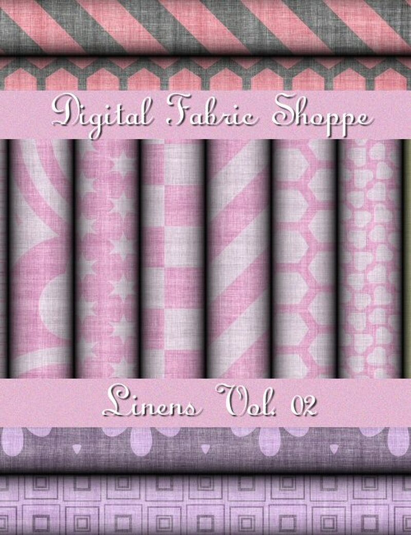 Digital Fabric Shoppe - Linens Vol 02 by N/A