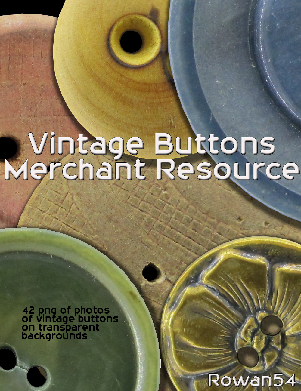 Vintage Buttons Merchant Resource by N/A