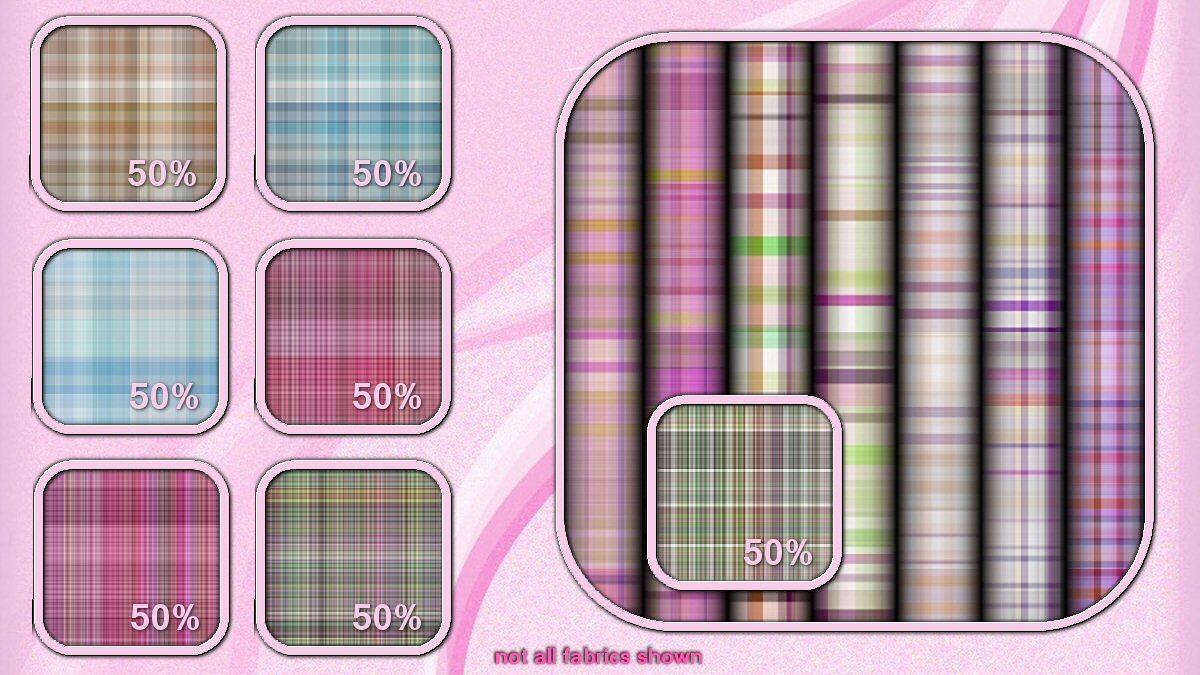 Digital Fabric Shoppe - Plaids Vol 01 by N/A