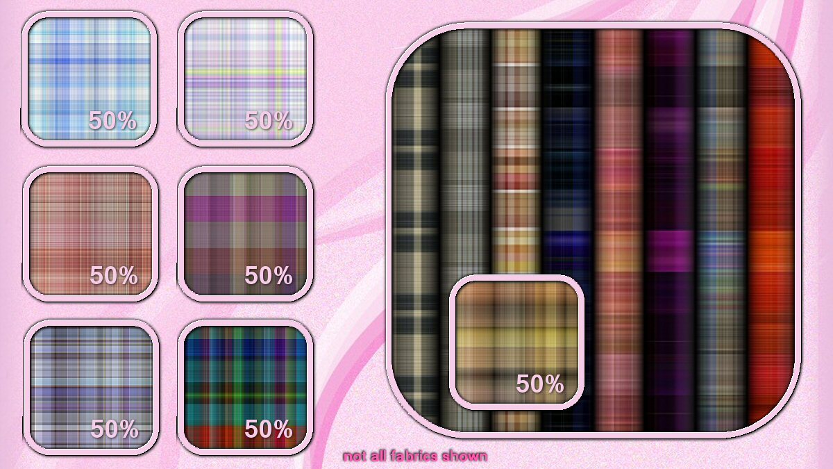Digital Fabric Shoppe - Plaids Vol 01 by N/A