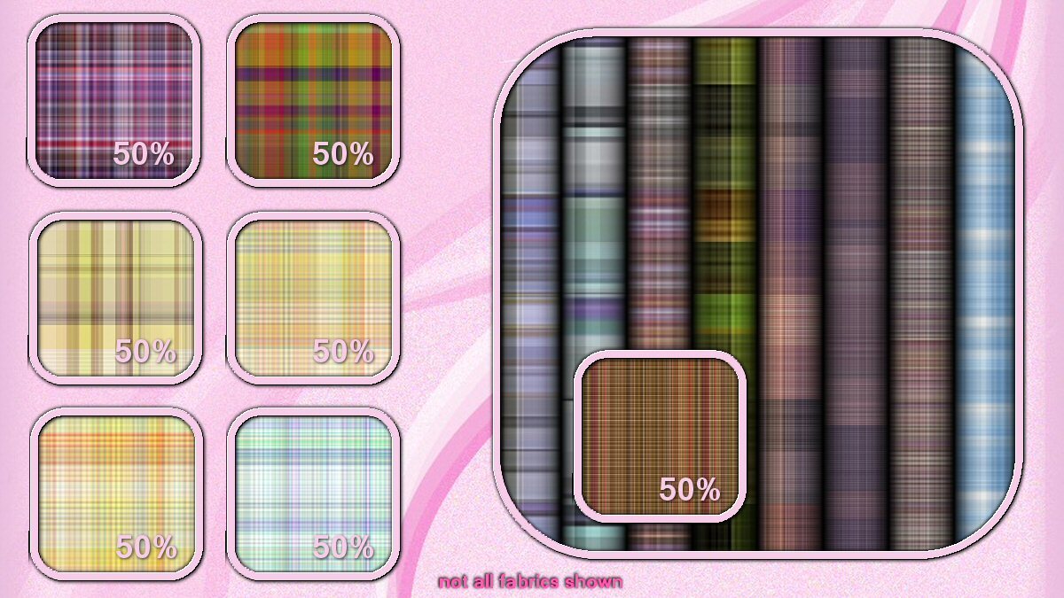 Digital Fabric Shoppe - Plaids Vol 01 by N/A