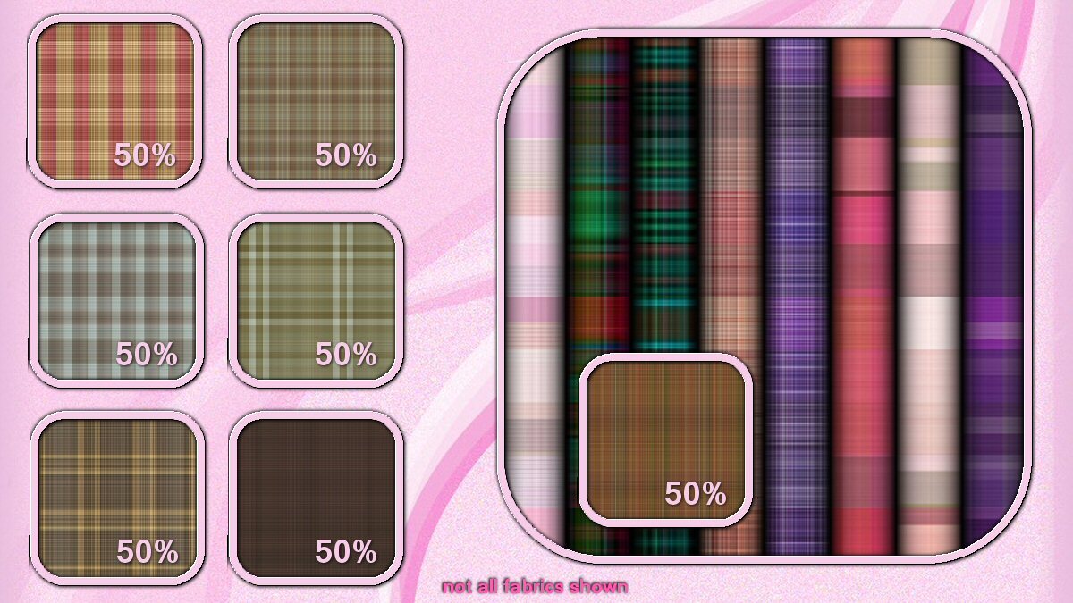 Digital Fabric Shoppe - Plaids Vol 01 by N/A