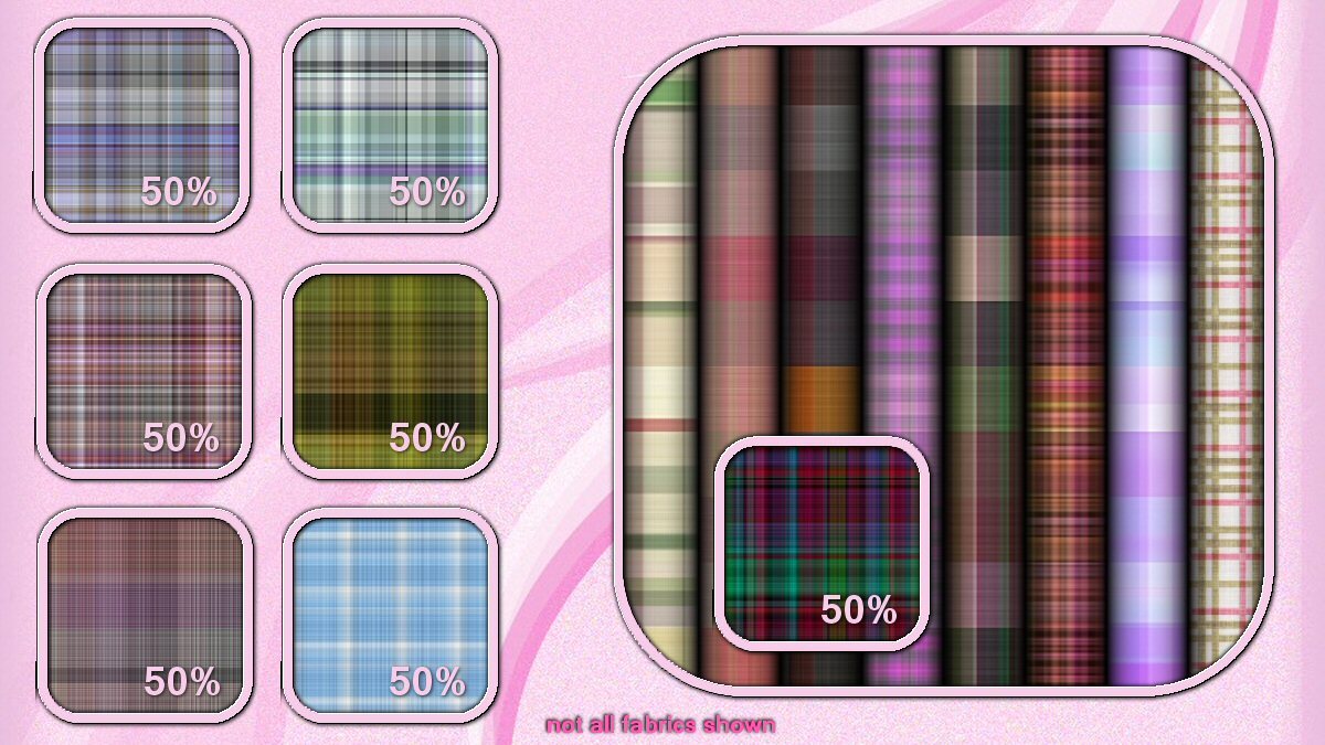 Digital Fabric Shoppe - Plaids Vol 01 by N/A