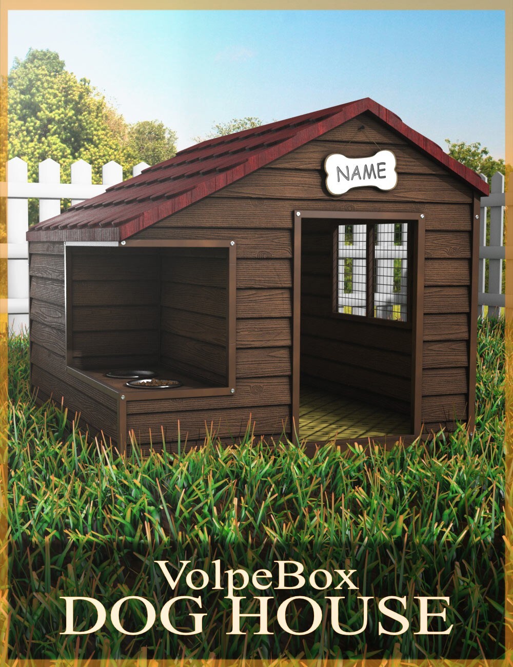 VolpeBox Dog House for the HiveWire Big Dog by N/A