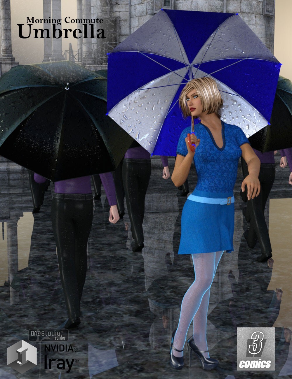 Morning Commute Umbrella by N/A
