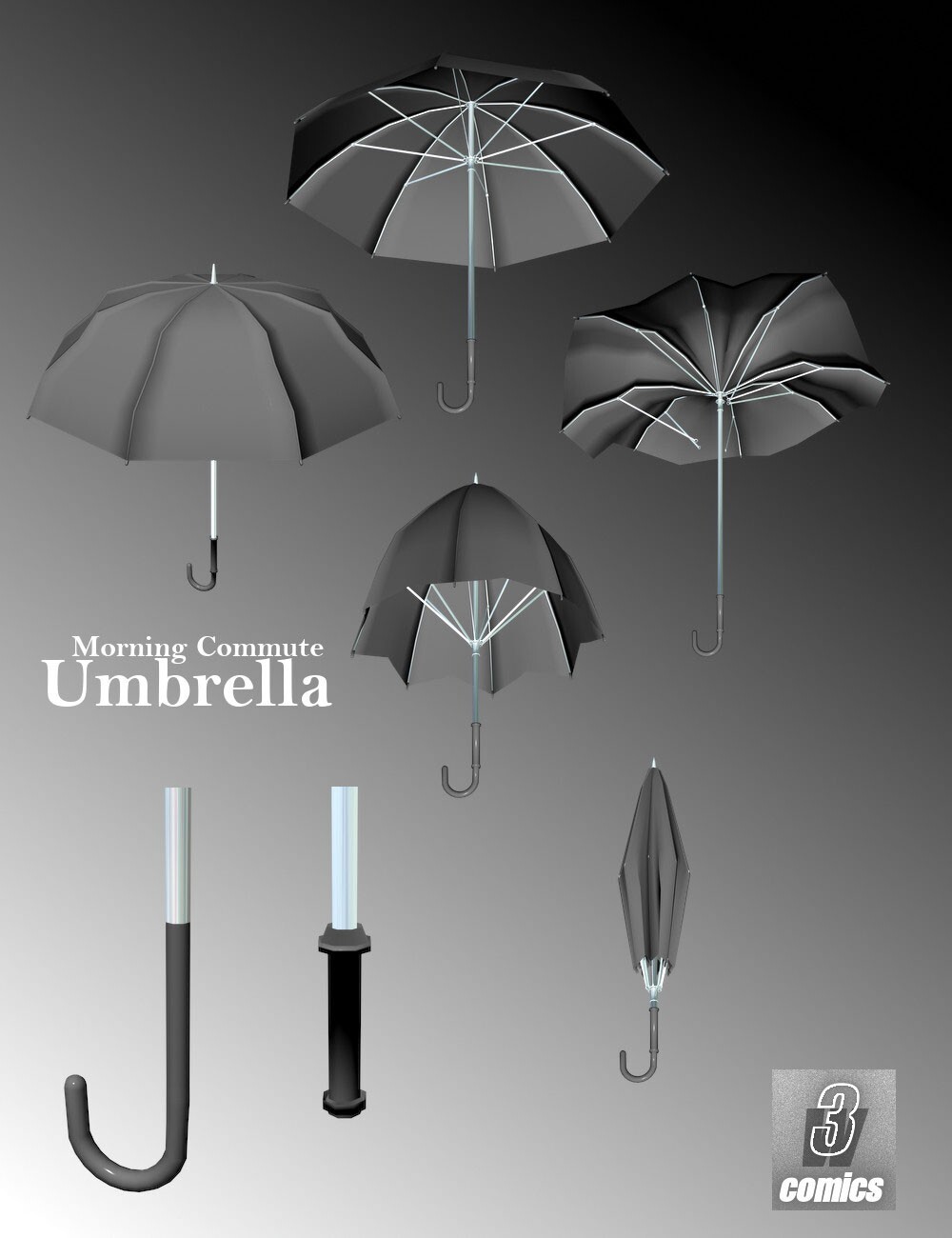 Morning Commute Umbrella by N/A