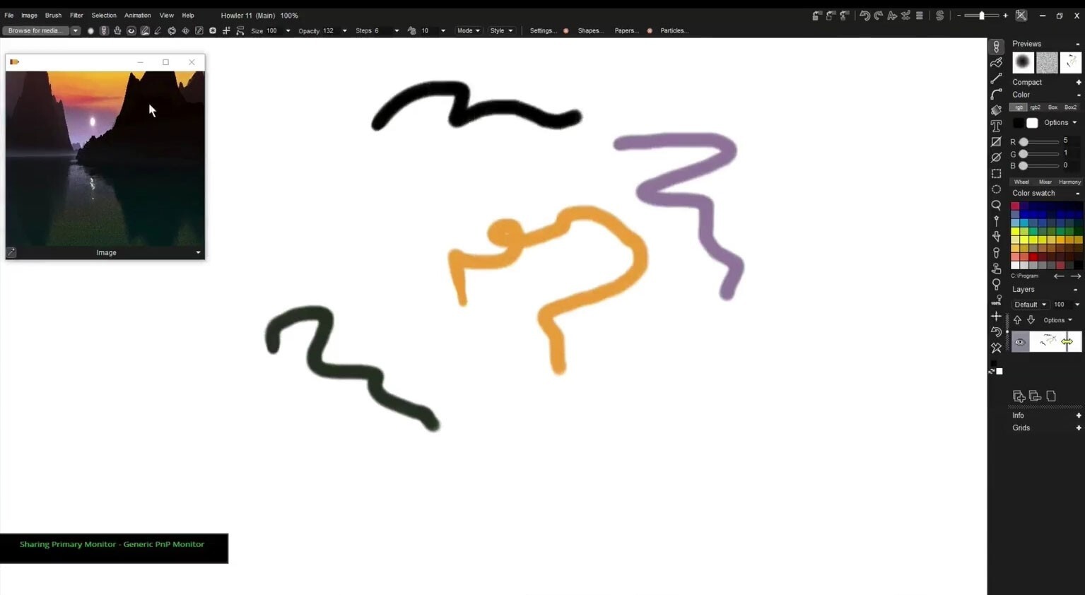 Wilderness Scenes Advanced Painting Techniques Video by N/A