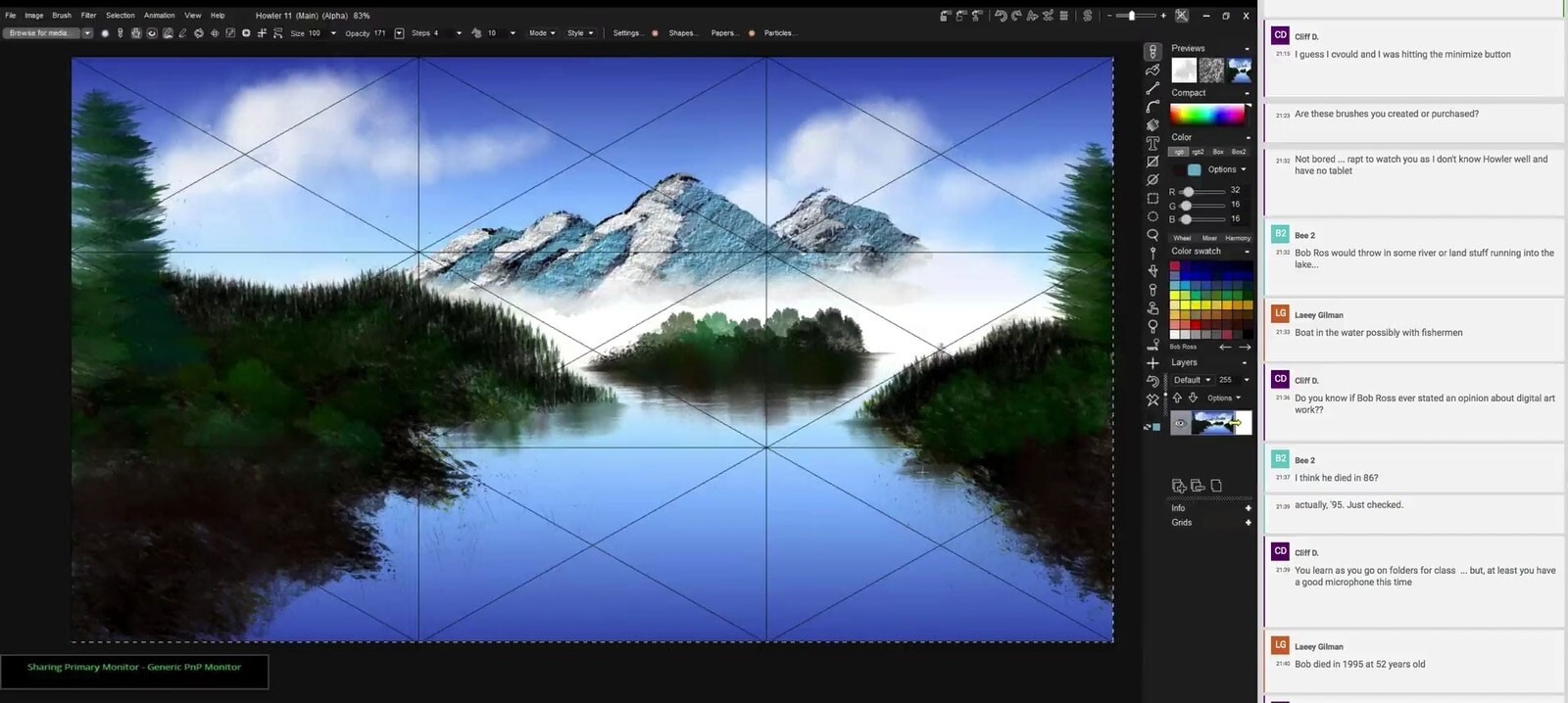 Wilderness Scenes Advanced Painting Techniques Video by N/A