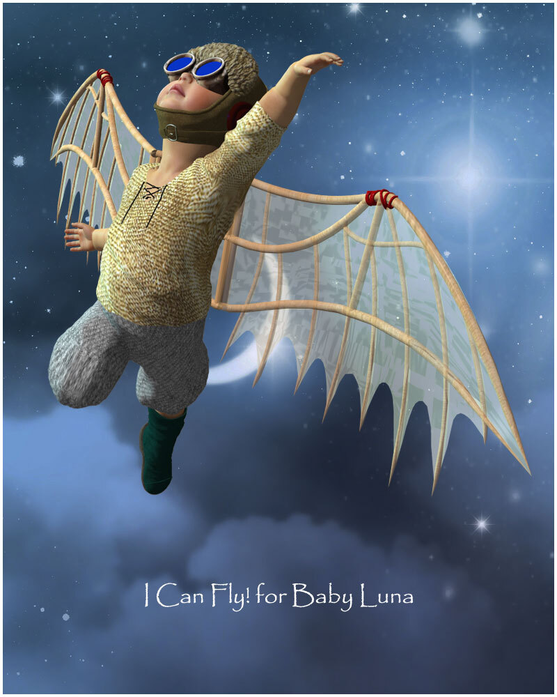 I Can Fly! for Baby Luna by N/A