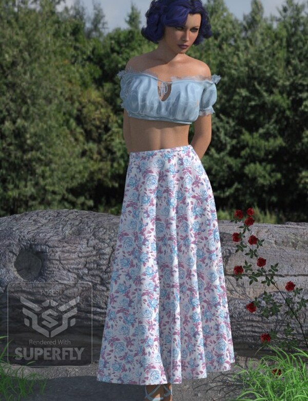 Rose Garden for Dynamic Skirts 1 and 2 by N/A