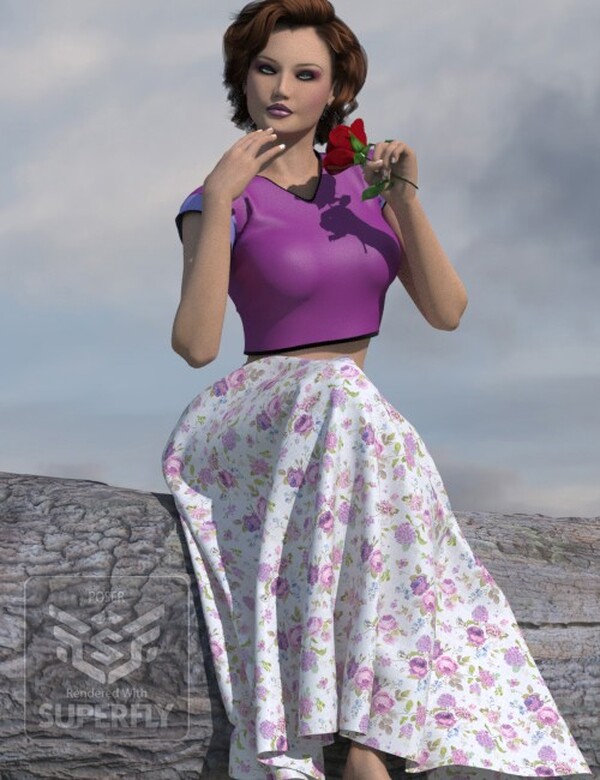 Rose Garden for Dynamic Skirts 1 and 2 by N/A