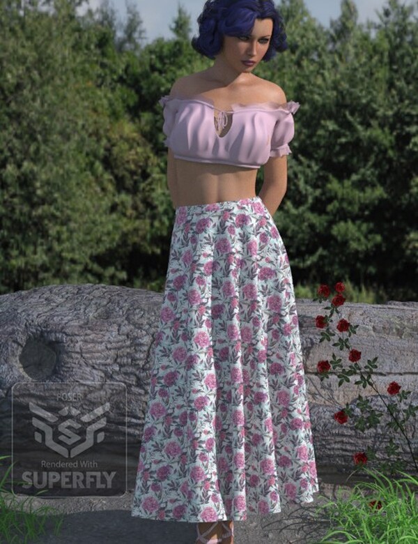 Rose Garden for Dynamic Skirts 1 and 2 by N/A