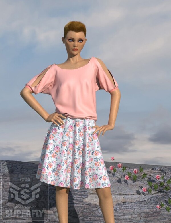 Rose Garden for Dynamic Skirts 1 and 2 by N/A
