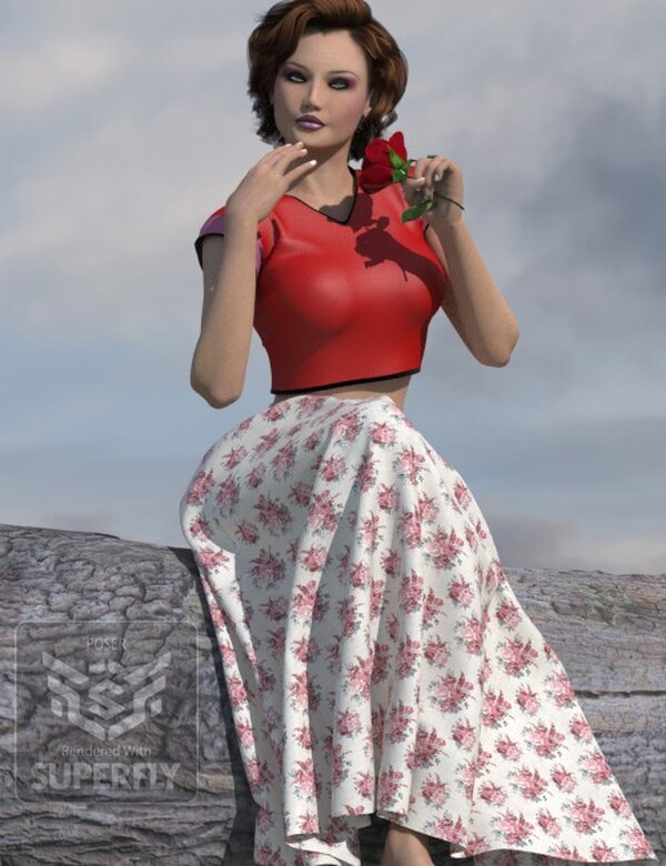 Rose Garden for Dynamic Skirts 1 and 2 by N/A