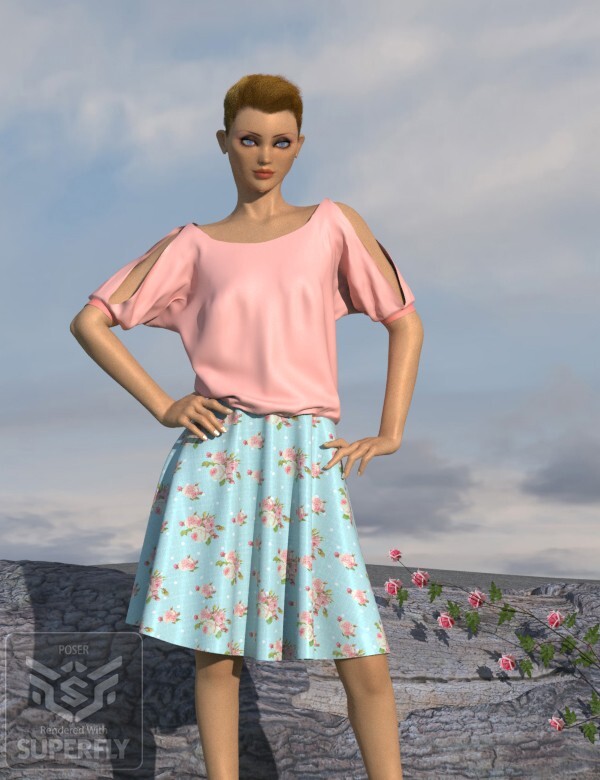 Rose Garden for Dynamic Skirts 1 and 2 by N/A
