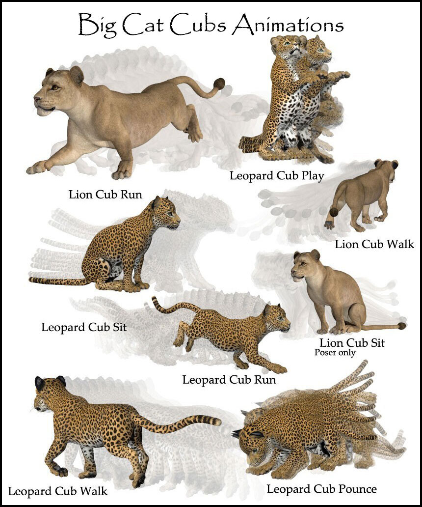 Animations for the HiveWire Big Cat by N/A